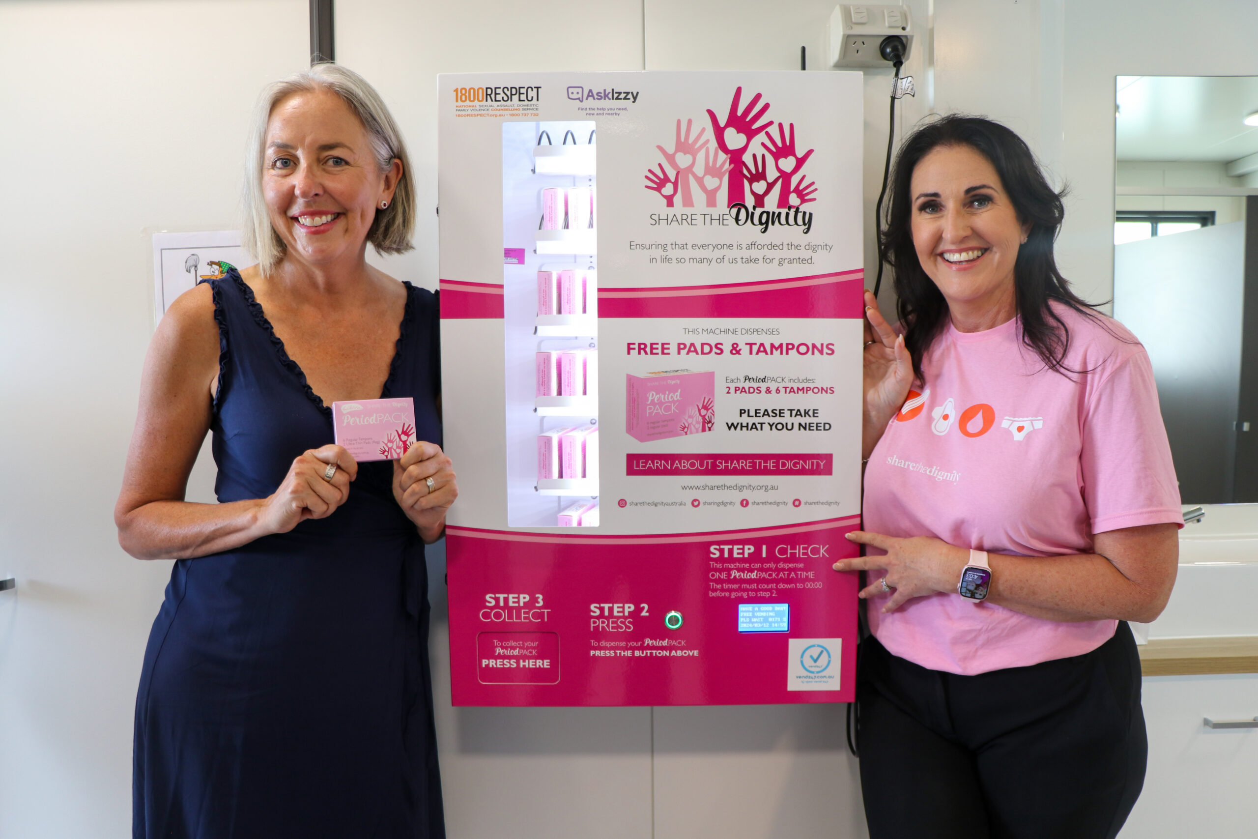 Liz Ellis’ winnings provides free period products