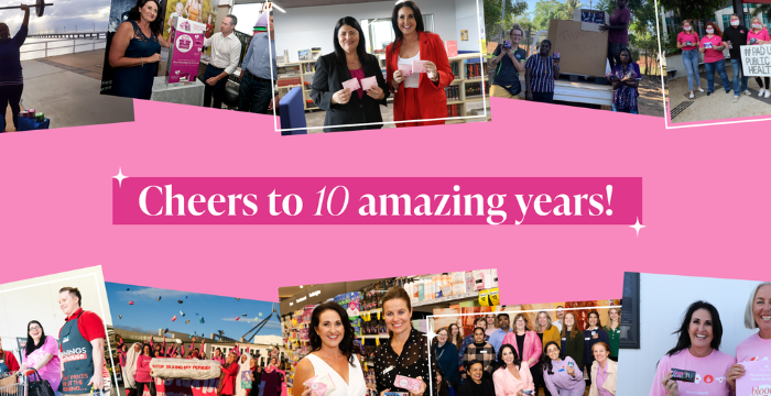 A Decade of Changing Lives, One Period at a Time