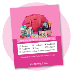 IITB Social Media Tile - Adult Bag Checklist