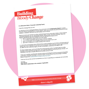 BBC Community Outreach Letters in Construction