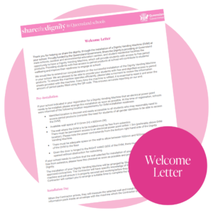 Welcome Letter